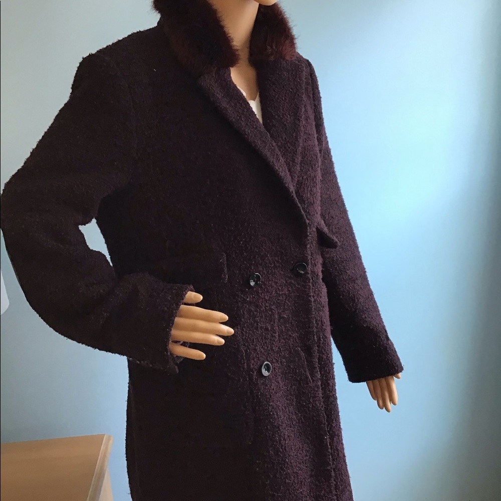 ASOS maroon jacket